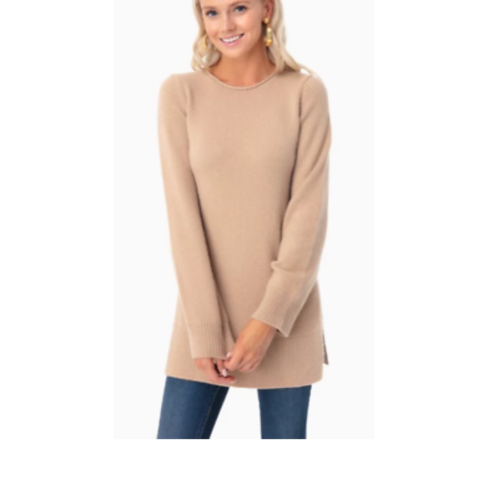 Vince tunic-length 100% cashmere sweater. - Picture 2 of 9